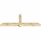 Ekena Millwork Eugene Rough Sawn Timber Gable Bracket, Douglas Fir, 96"W x 36"H x 6"D x 6"F, 9/12 Pitch GBW096X36X0606EUG00RDF - alternate 5